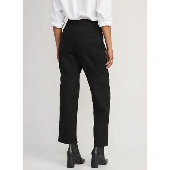 Old Navy High-Rise Wow Loose Jeans Womens Size 16 Tall NWT Straight Cut Denim - Picture 3 of 16